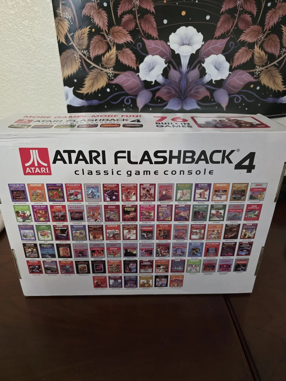 Atari Flashback 4 Classic Game Console - Black with Orange Accents